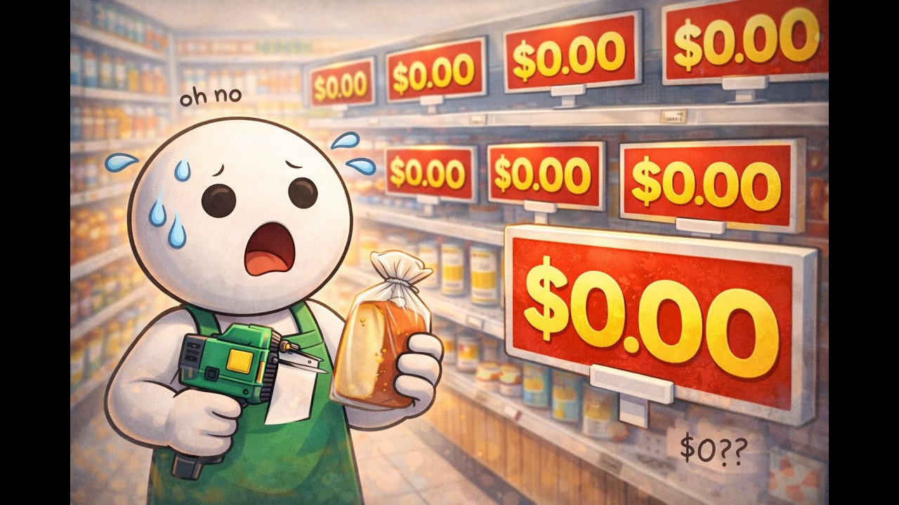 I really forgot to set the prices - Supermarket Simulator Pt 3