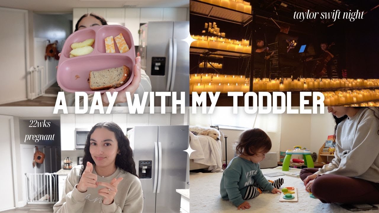 A DAY IN THE LIFE AS A SAHM // 22 WEEKS PREGNANT WITH BABY #2