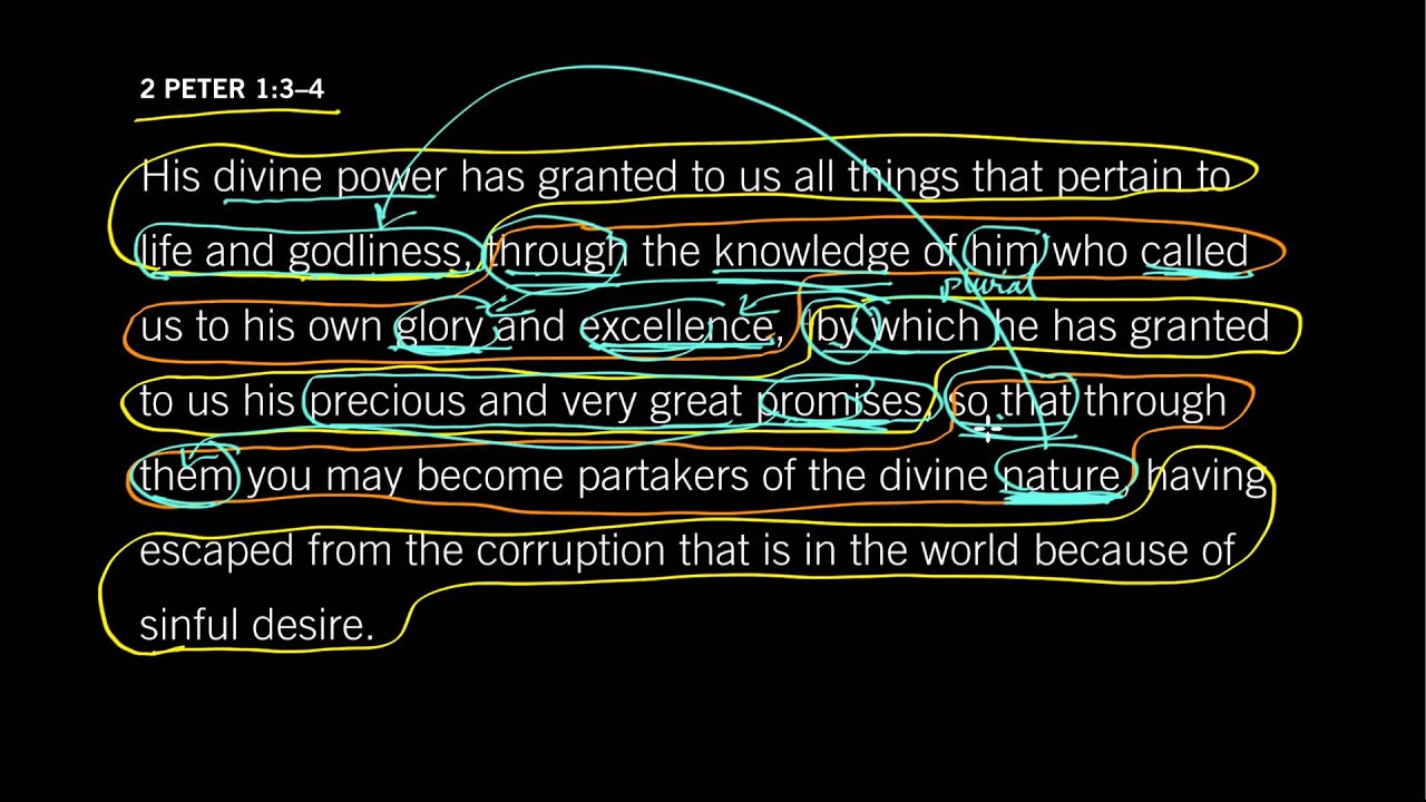 Precious and Great Promises: 2 Peter 1:3&ndash;4