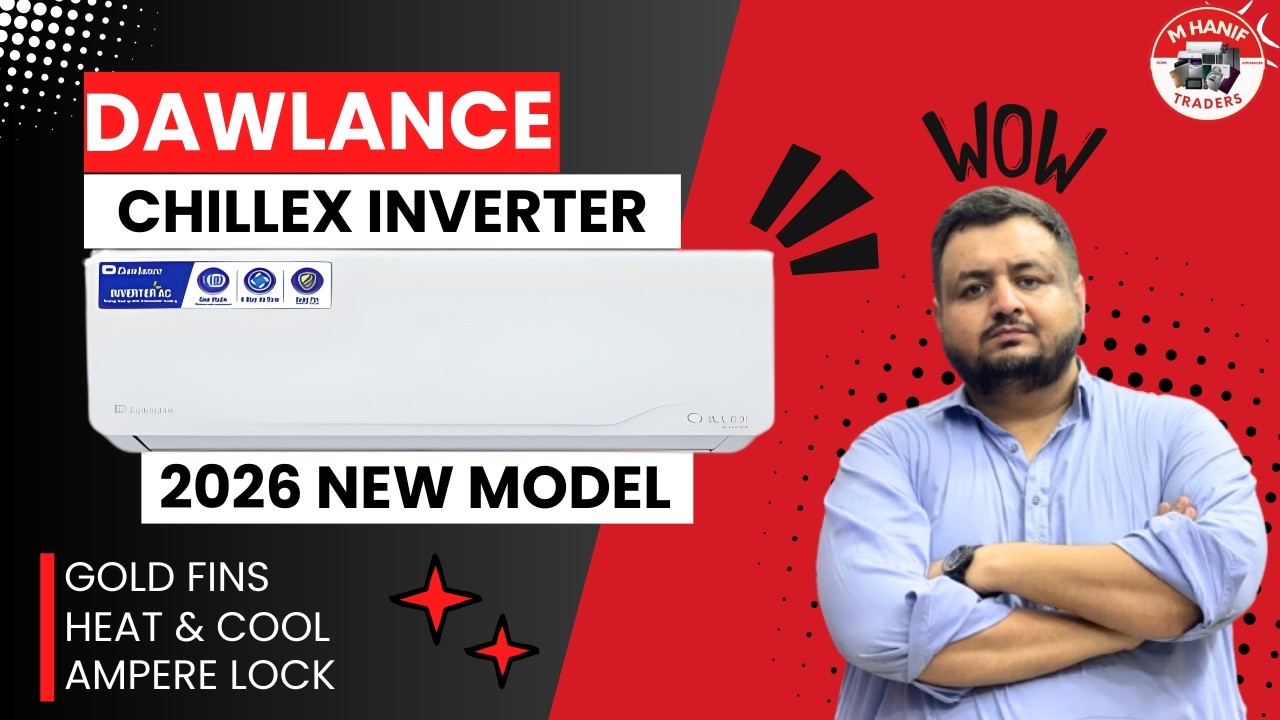 DAWLANCE NEW CHILLEX INVERTER NEW MODEL FULL REVIEW #sale #offer #trending #airconditioner #split