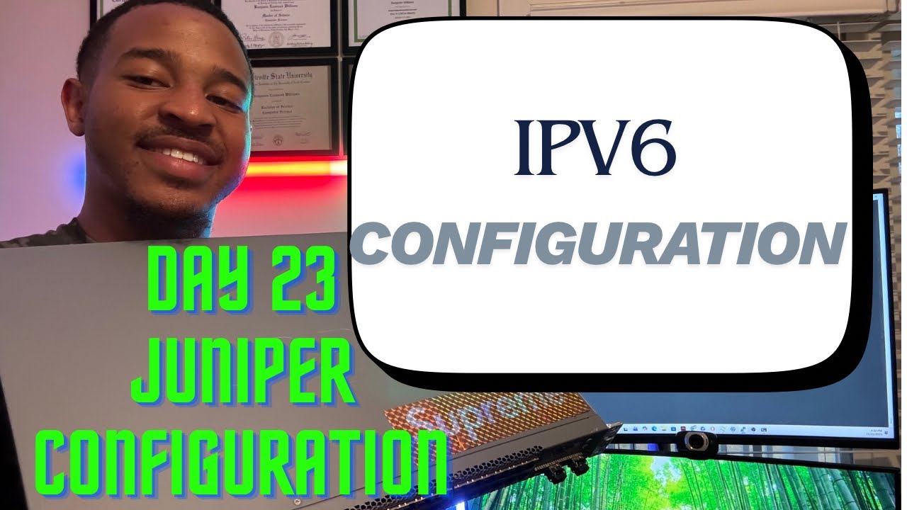 IPv6 Interface Configuration | Day 23 of Juniper Networking