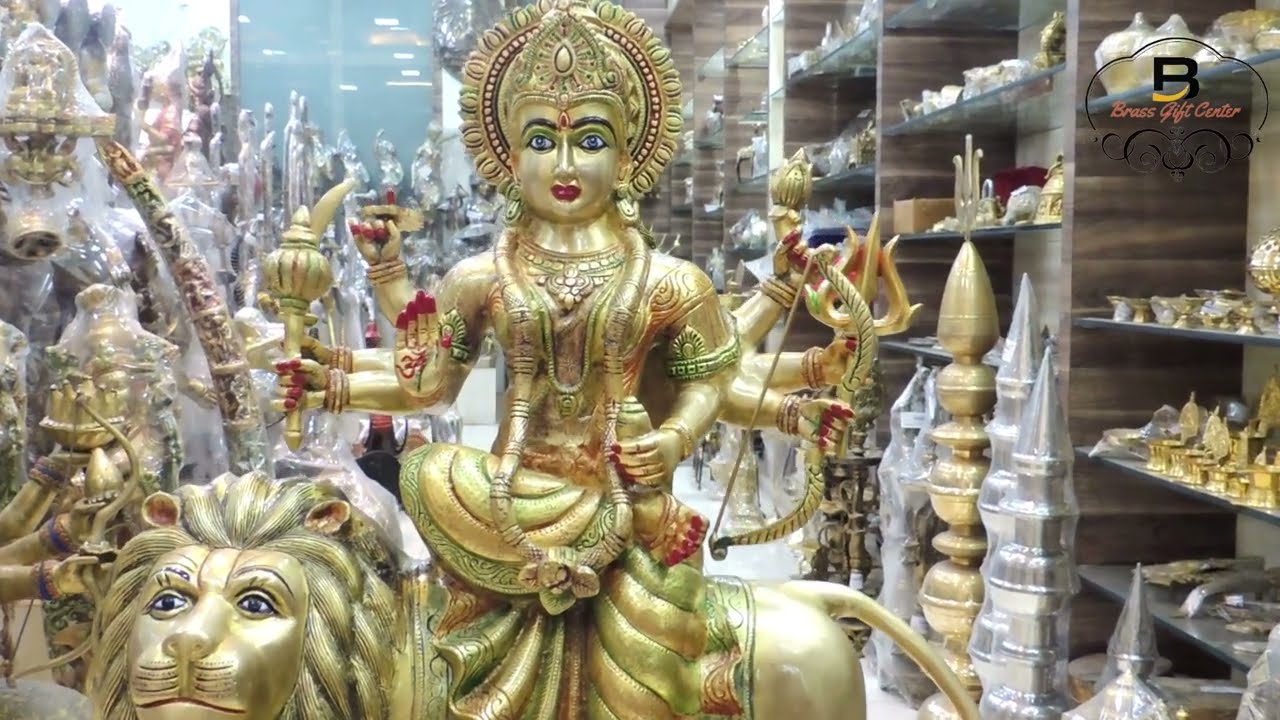 Brass Durga Ji - 2 Feet Murti/Idol | Navdurga | Maa durga statue | Navratri Special || (BS937 K)