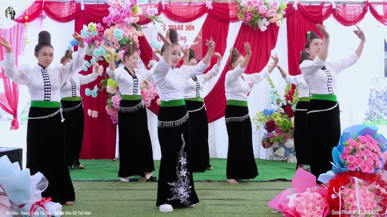 Bài Múa: Hương Rừng Tây Bắc - Do Đội Văn Nghệ Gia Đình Thể Hiện Tại Đám Cưới - Quang Quý & Kim Huyền