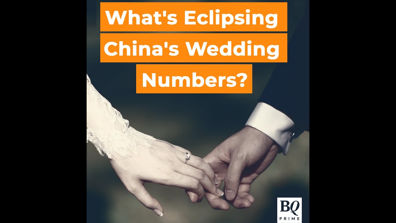 What's Eclipsing China's Wedding Numbers? | BQ Prime