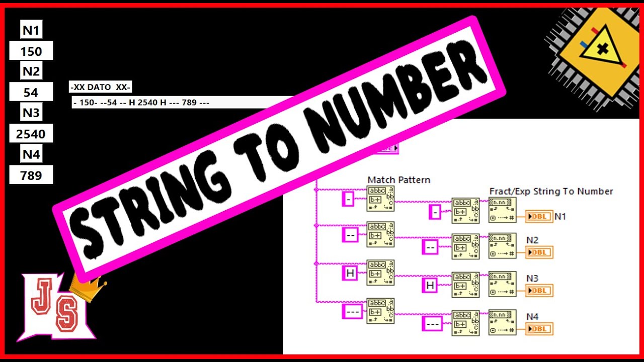 COMO SEPARA UN STRING LabVIEW (130) ✅✅✅