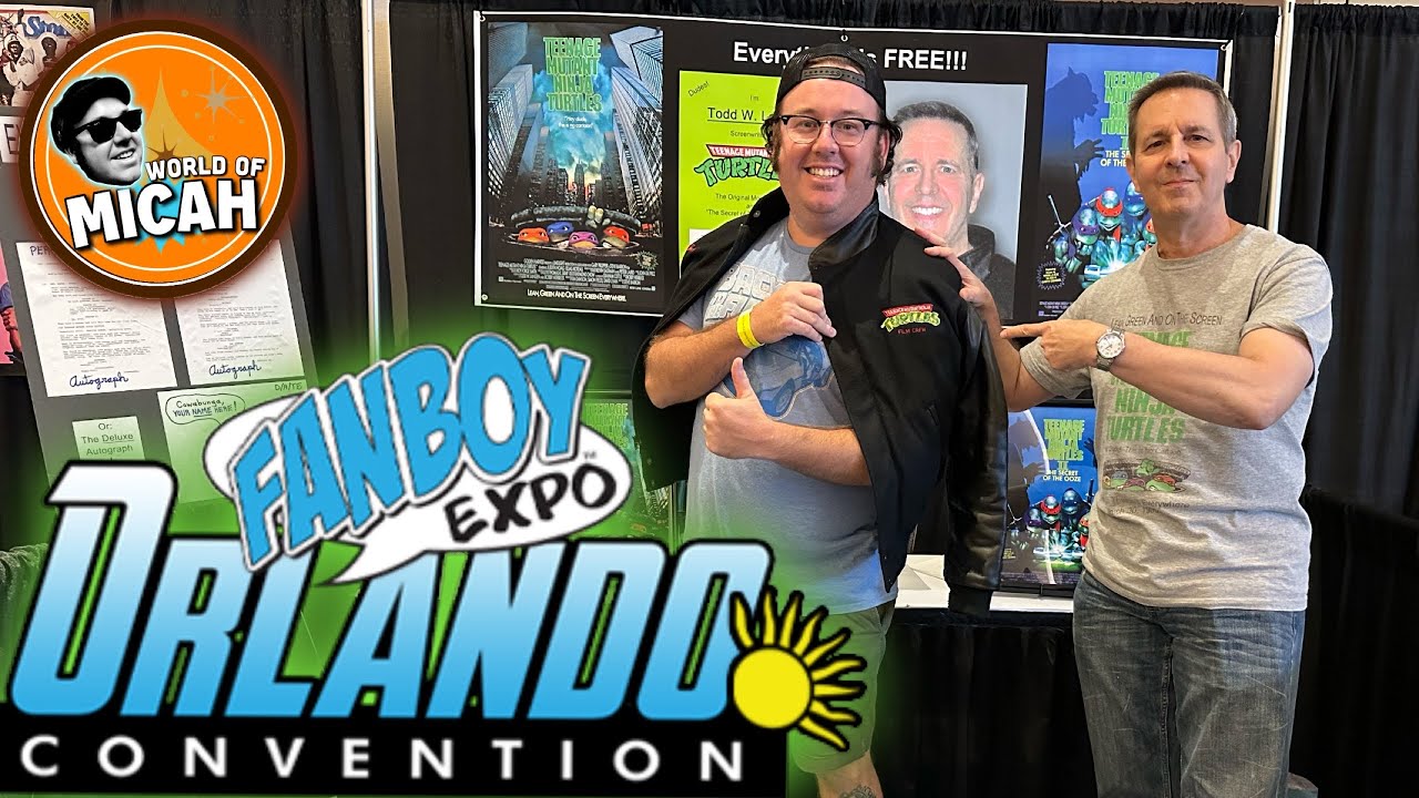 FANBOY EXPO ORLANDO 2023 | Teenage Mutant Ninja Turtles Overload and More! 4K
