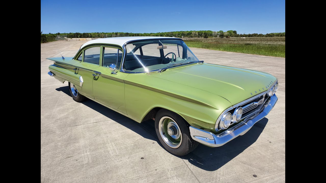 1960 Chevrolet Biscayne 4 Door Sedan For Sale~Beautiful Original Condition!!