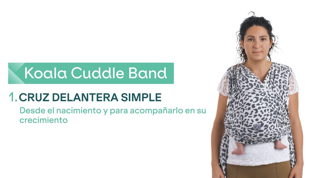 🇪🇸 Tutorial Koala Cuddle Band 2 - Anudado de Cruz simple (Cruz envuelta)