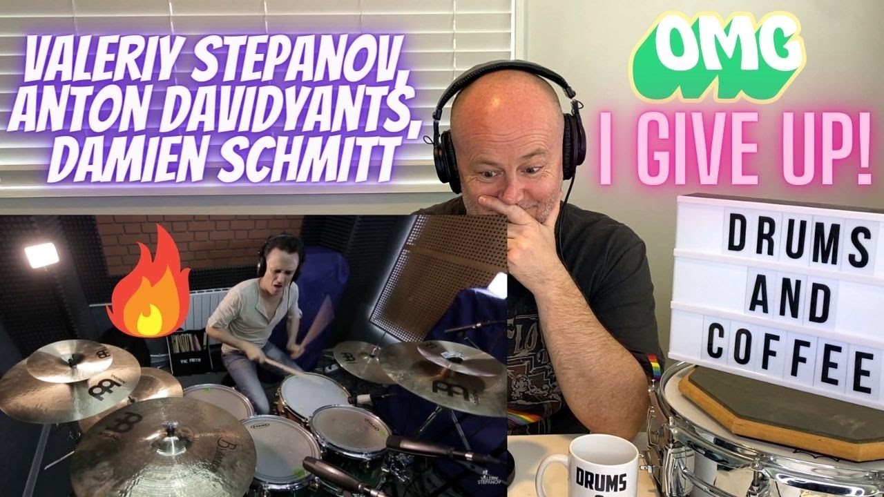 Drum Teacher Reacts: Valeriy Stepanov, Anton Davidyants, Damien Schmitt – 'Seva Guzov'