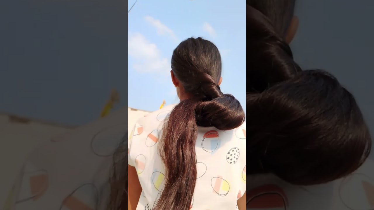 MY LONG HAIR BUN DROP VIDEO 🤎 ✨