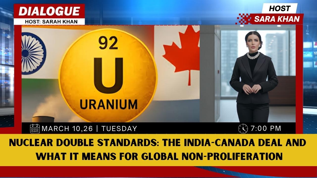NUCLEAR DOUBLE STANDARDS: THE INDIA–CANADA DEAL AND WHAT IT MEANS FOR GLOBAL NON-PROLIFERATION