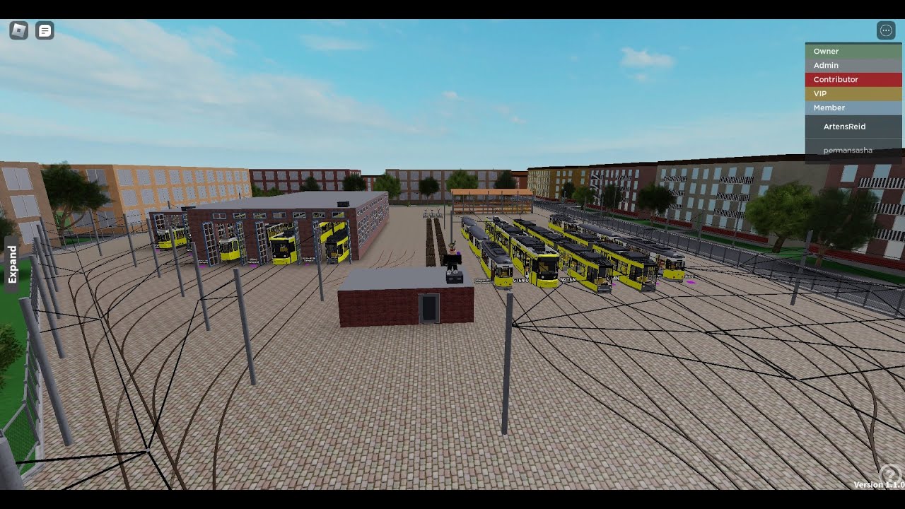 ROBLOX Gameplay z Dragonixem524: Tram Simulator Abenstedt (v1.1) Odc.1