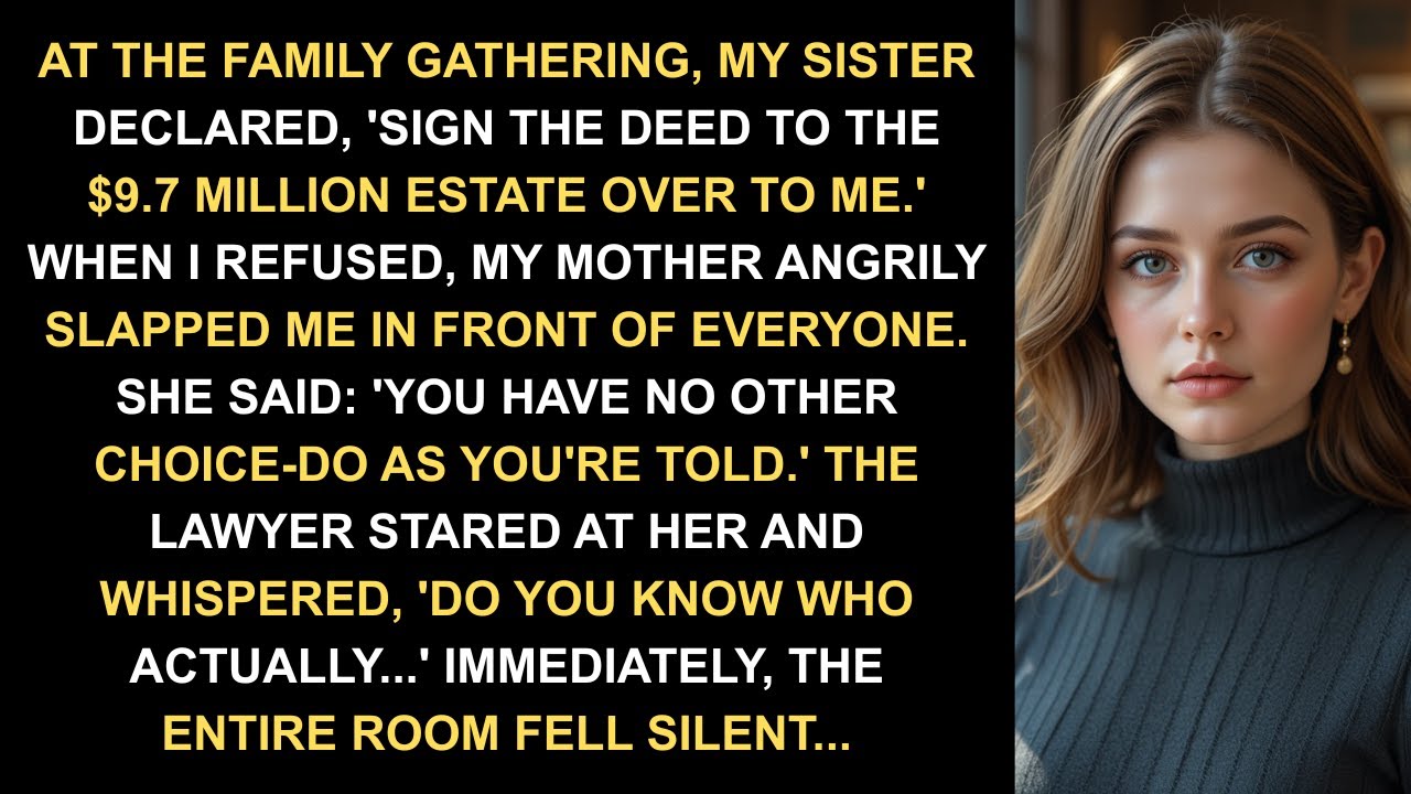 At the Family Reunion, My Sister Declared, 