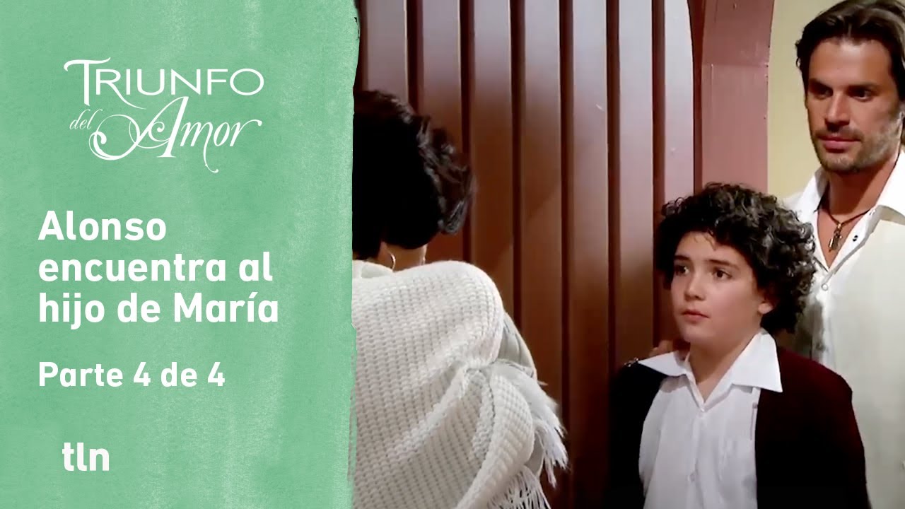 Triunfo del amor 4/4: Alonso encuentra a mamá Lulú con Juan Pablo en brazos | C-121 | tlnovelas