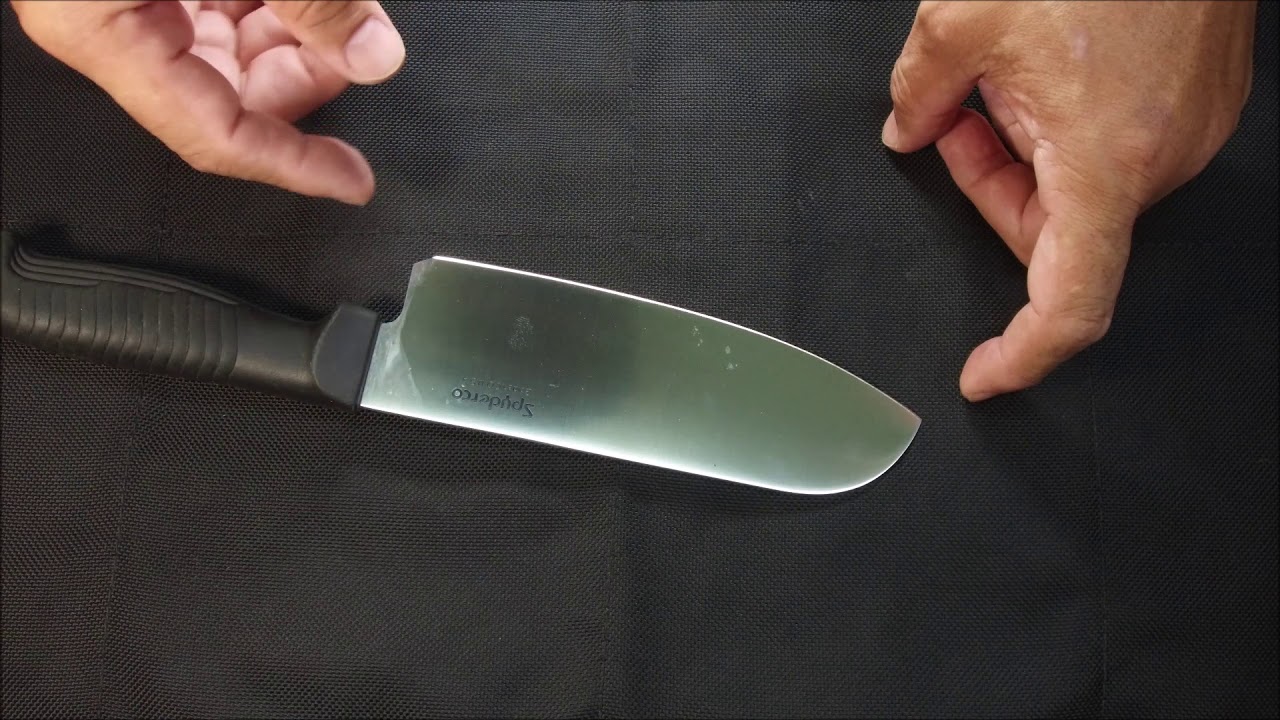 The Samoshow ep80: Kitchen knives - Spyderco Santoku