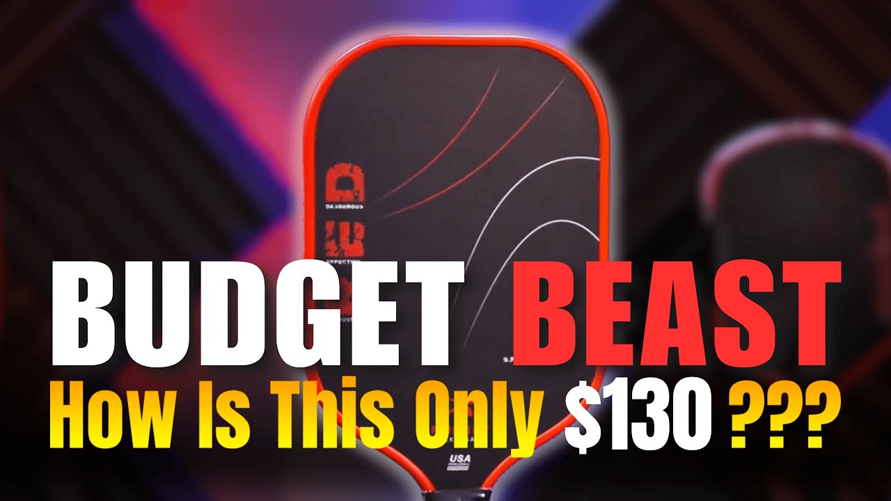 An Absolute Beast For $130 | Robust Pickleball RED Paddle Review