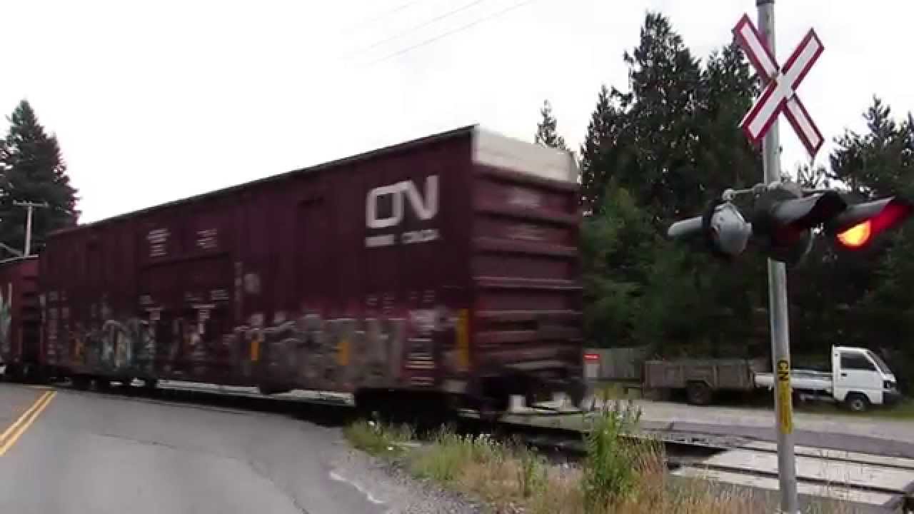 CN Mixed Freight, July 2015; Squamish, British Columbia