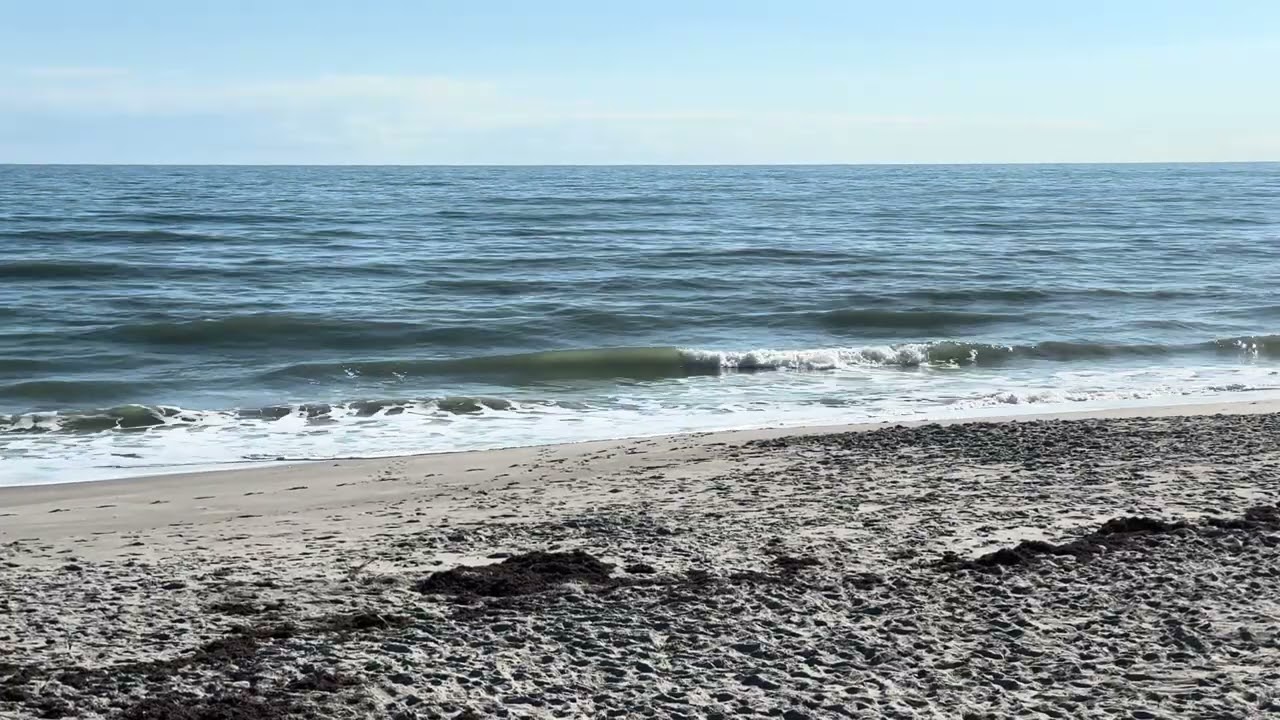 atlantic beachfront, hangars beach at patrick AFB on a warm sunny January   day@zenbeachseconds