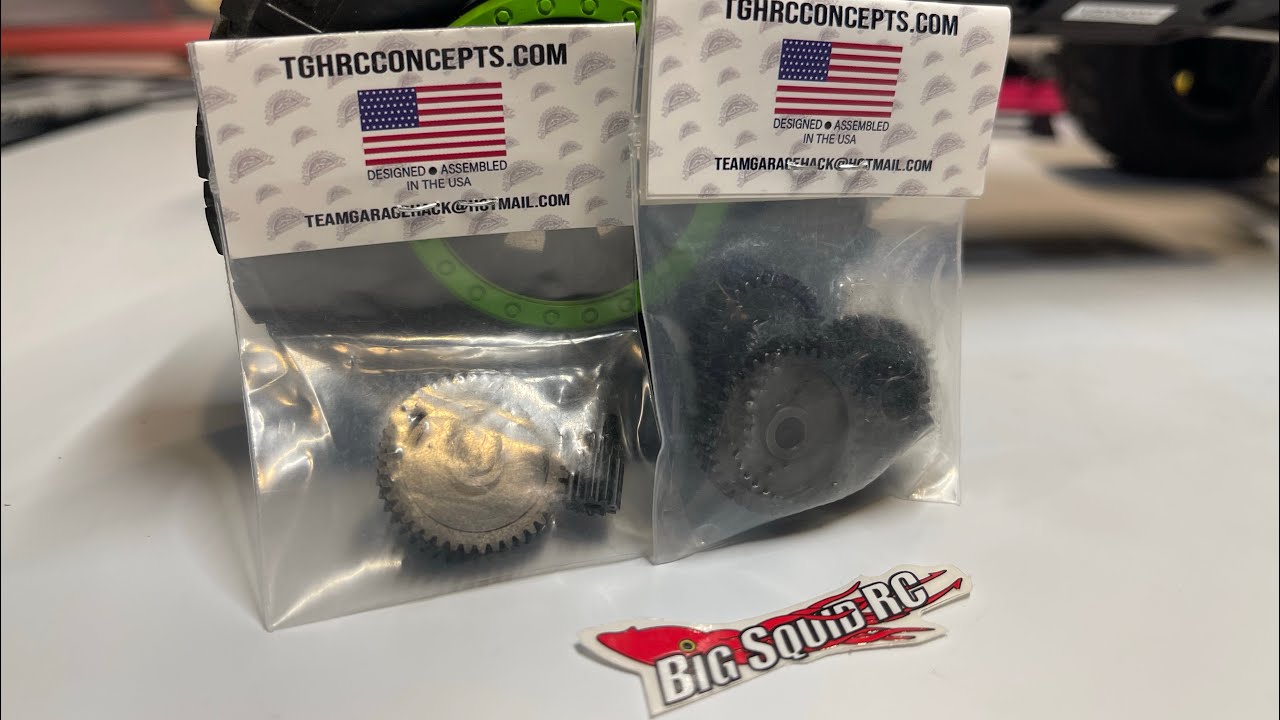 Axial UTB18 transmission gear upgrade. Part 2