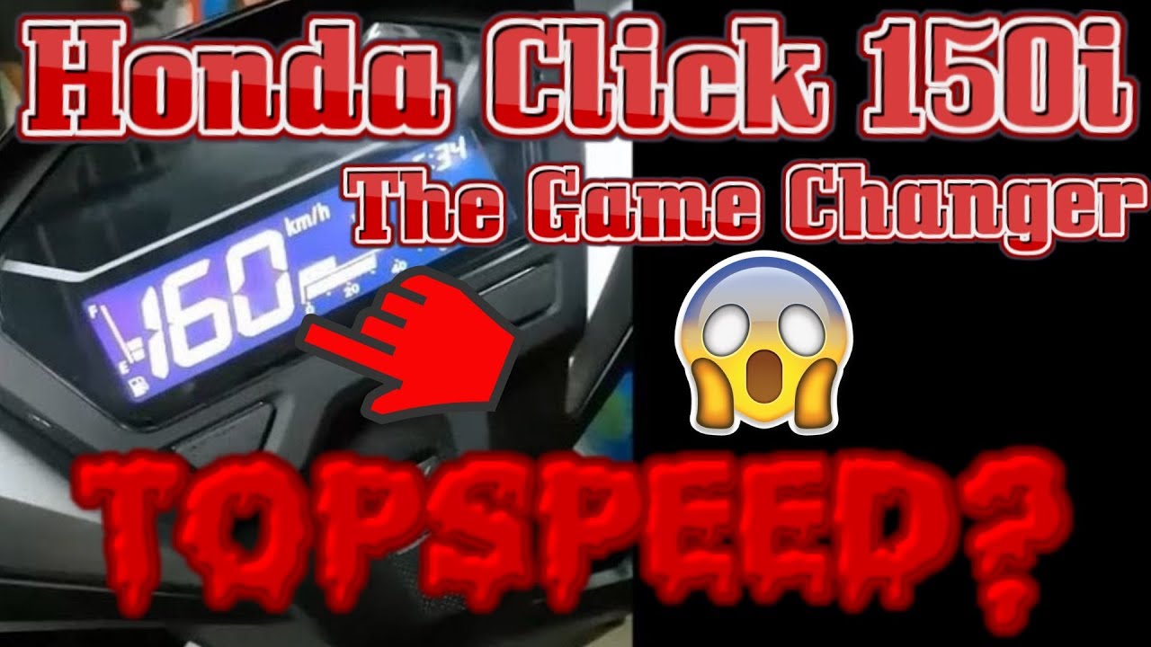 Honda Click 150i Game Changer Top Speed | Cebu Moto Vlog