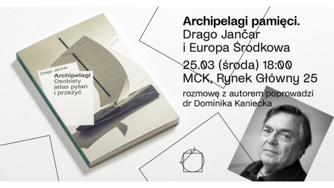 Meeting: Archipelagos of Memory. Drago Jančar and Central Europe