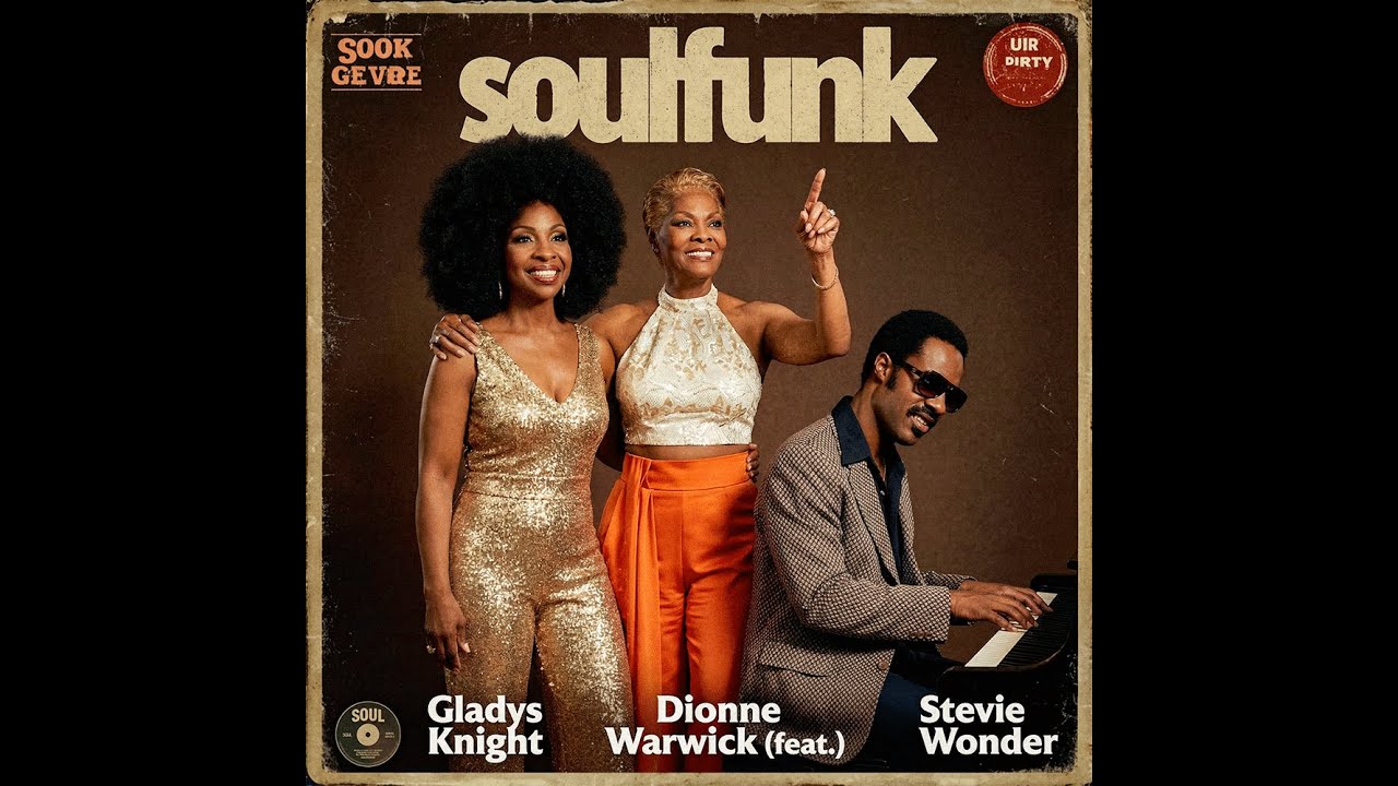 1972 City Lights Soul Serenade • Gladys Knight, Dionne Warwick & Stevie Wonder Style Inspired