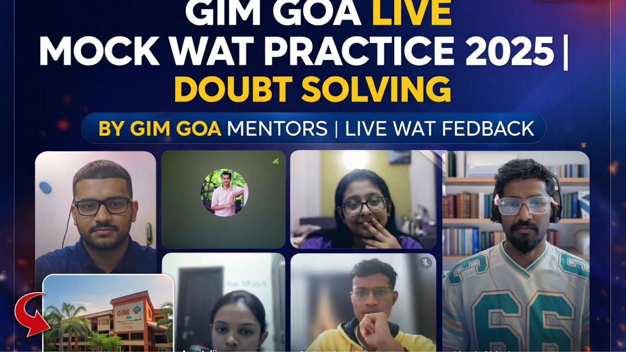 Практические занятия по подготовке к экзамену GIM GOA в режиме реального времени (2025) | Решение...