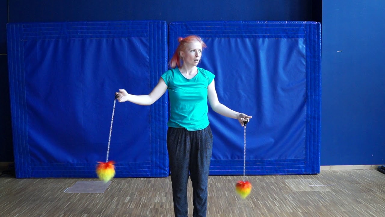 Zaltimbanq' Zirkus Poi workshop