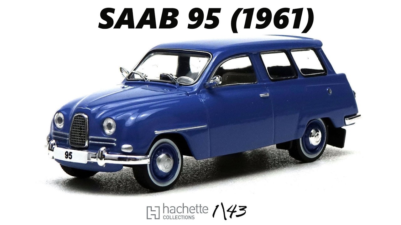 SAAB 95 (1961) | Hachette | Scale 1:43 | Diecast Model Car
