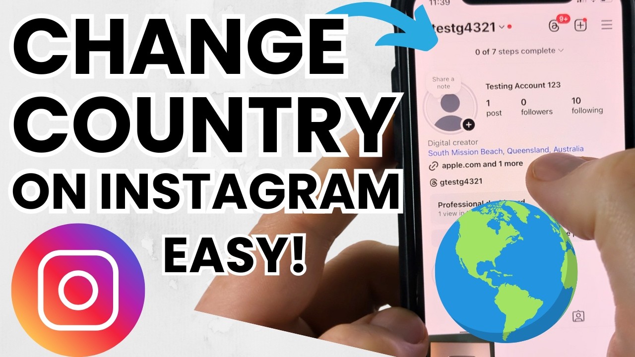 How to Change Country on Instagram