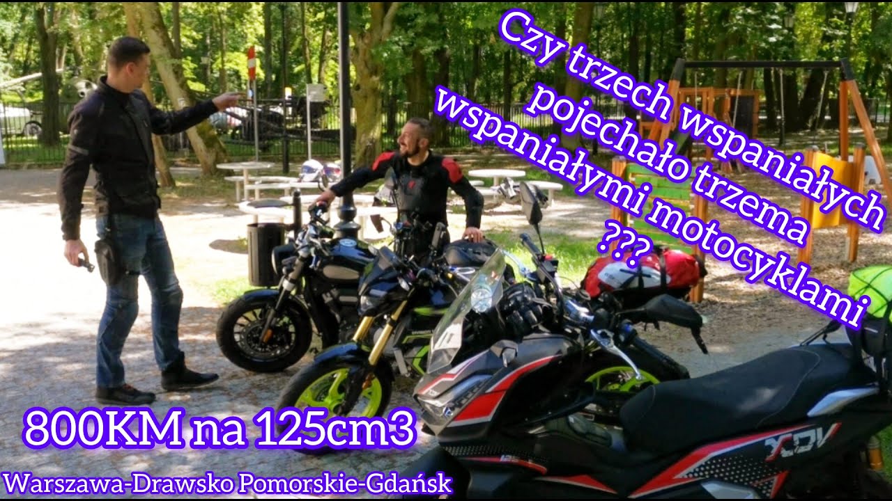 Romet Division SR 125 i Romet XDV 125 oraz Benda Chinchilla 125 w TEŚCIE DŁUGODYSTANSOWYM