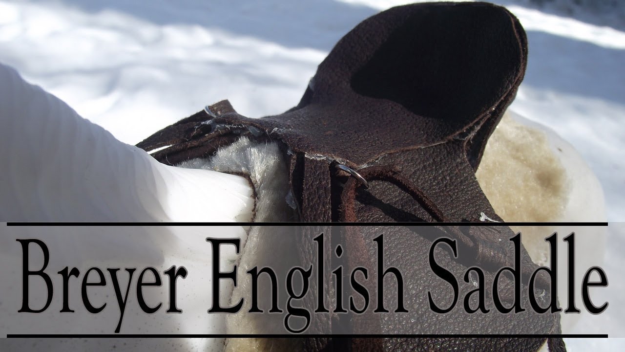 How To Make A Breyer English Saddle