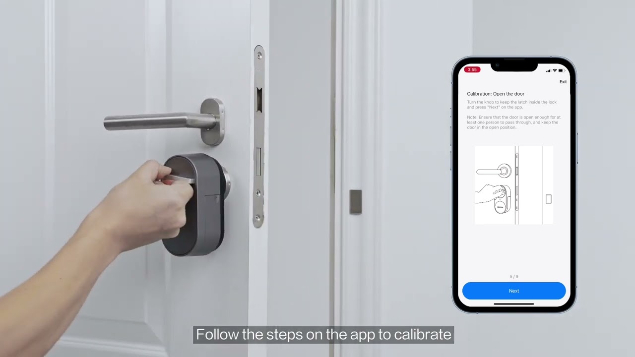 How to Calibrate the Lockin smart lock G30（EUR Version）