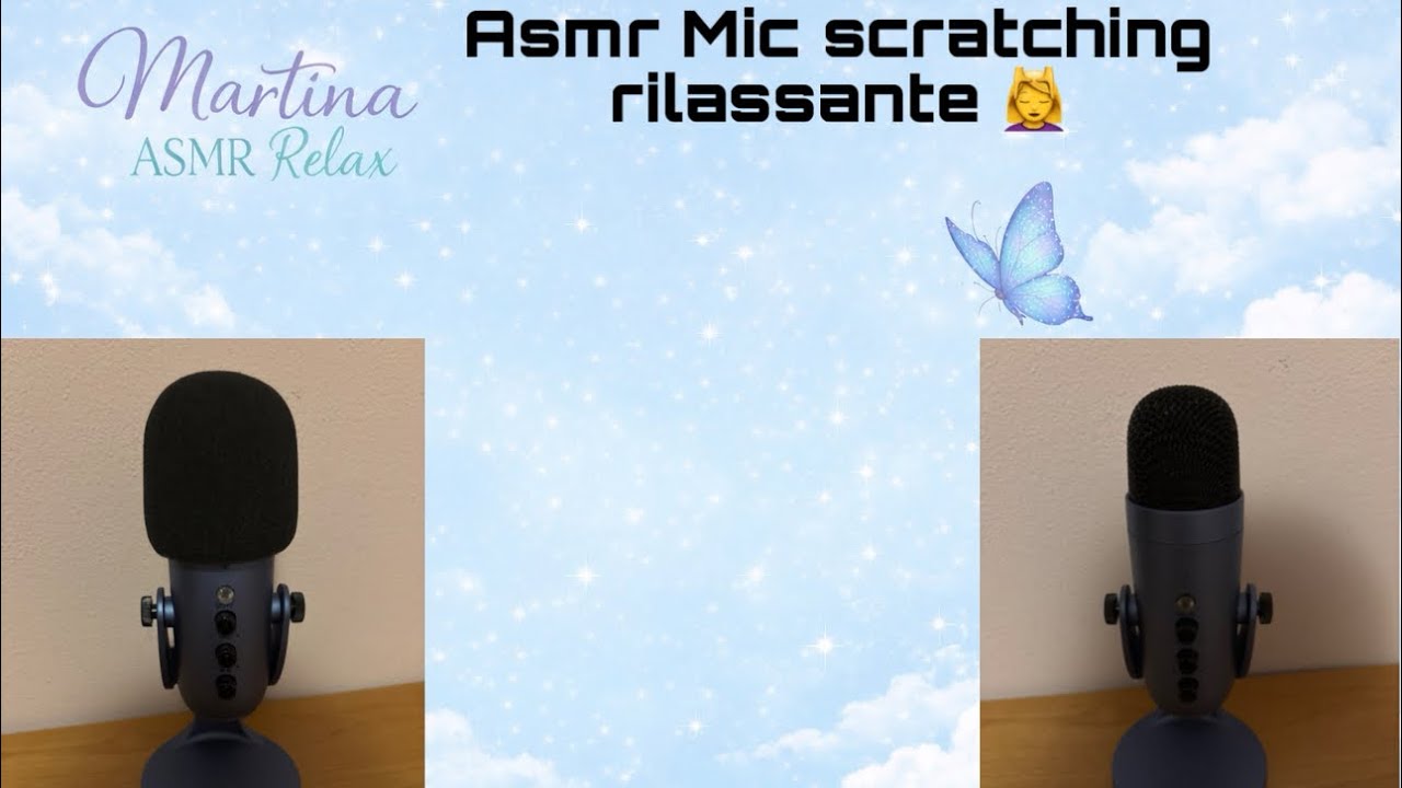 ASMR| Mic scratching rilassante 💆‍♀️