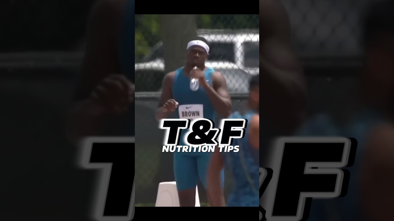 T&F Nutrition Tips from an Olympic Sprinter💥 Full Video PROMO #shorts
