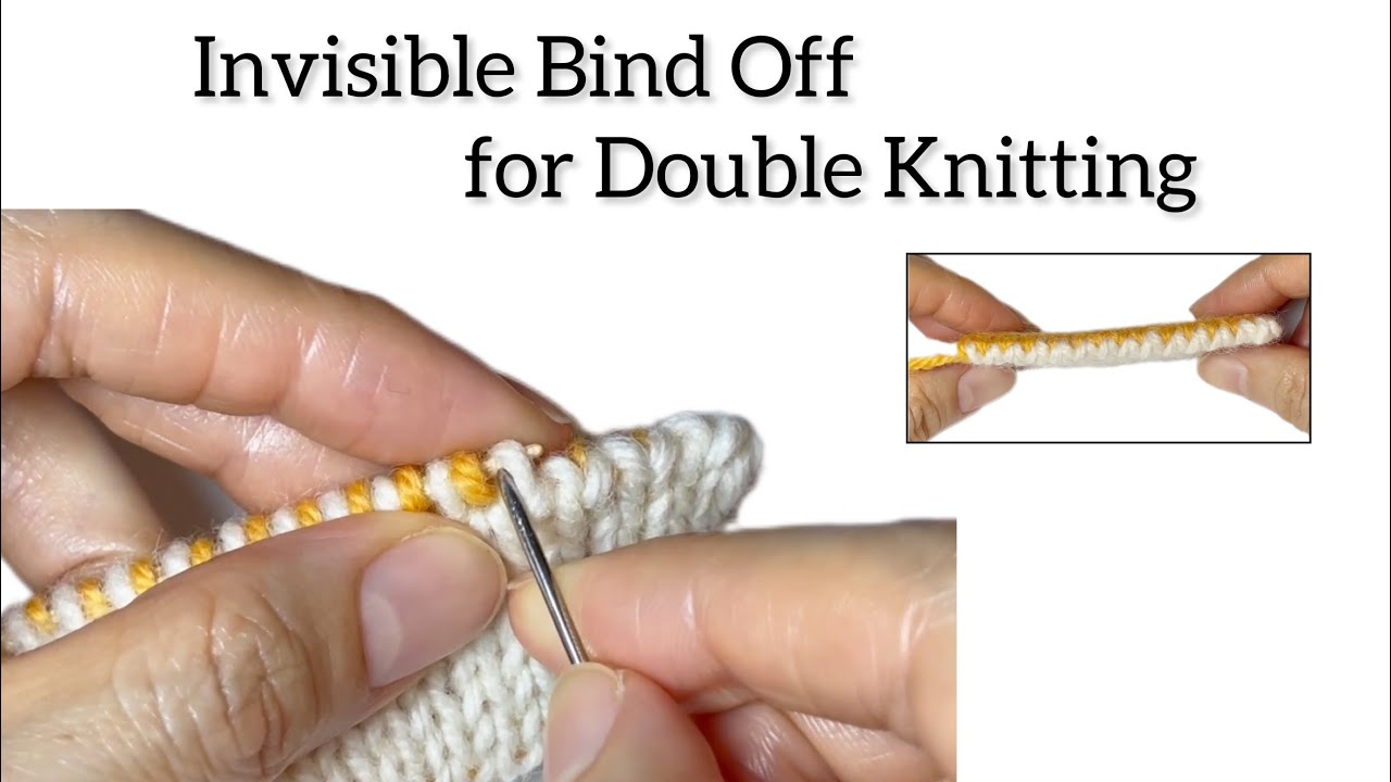 Double Knitting Bind Off
