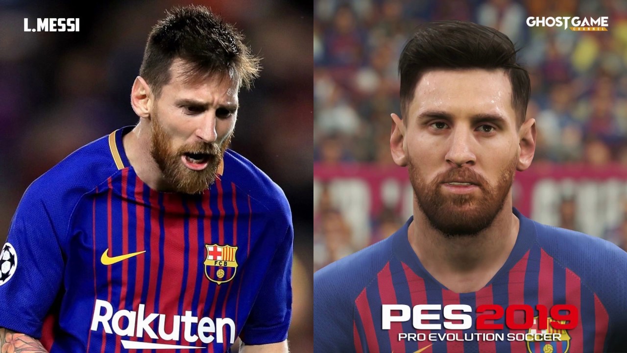 Faces Comparison | PES 2019 Vs. Real Life | Barca ft  Liverpool ● 1080p✔️