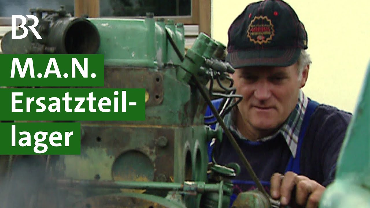 Landmaschinen Doku: Landtechnik-Sammler und seine MAN Traktoren | Unser Land | BR