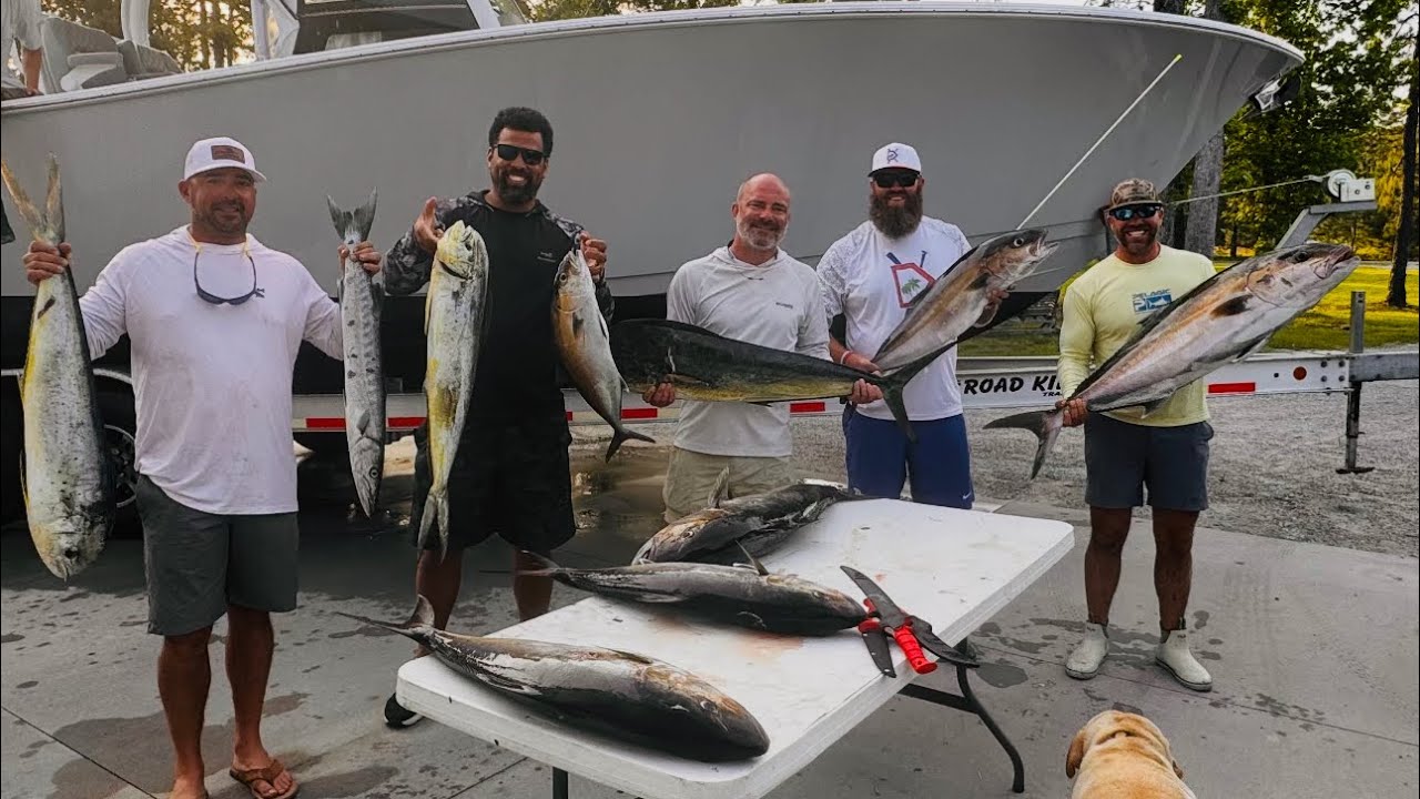 Non stop action Offshore fishing in Charleston SC