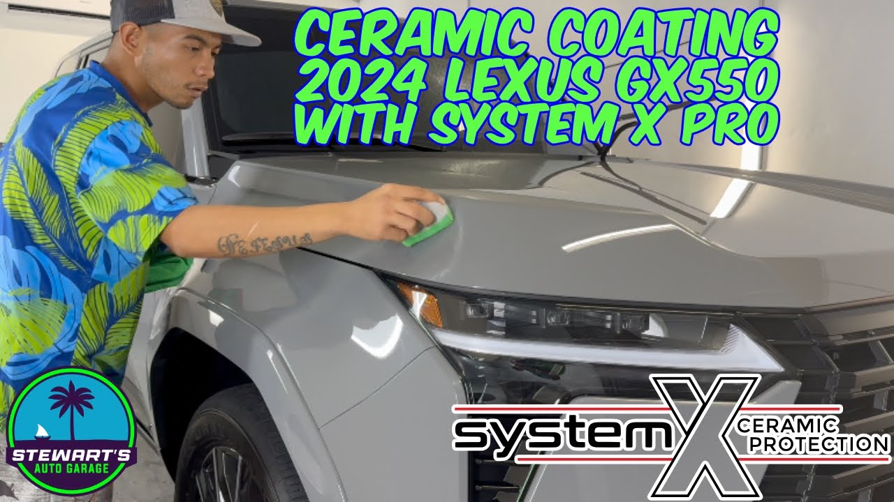 Ceramic coating 2024 Lexus GX550 with System X Pro 6 year protection | Guam ceramic coating
