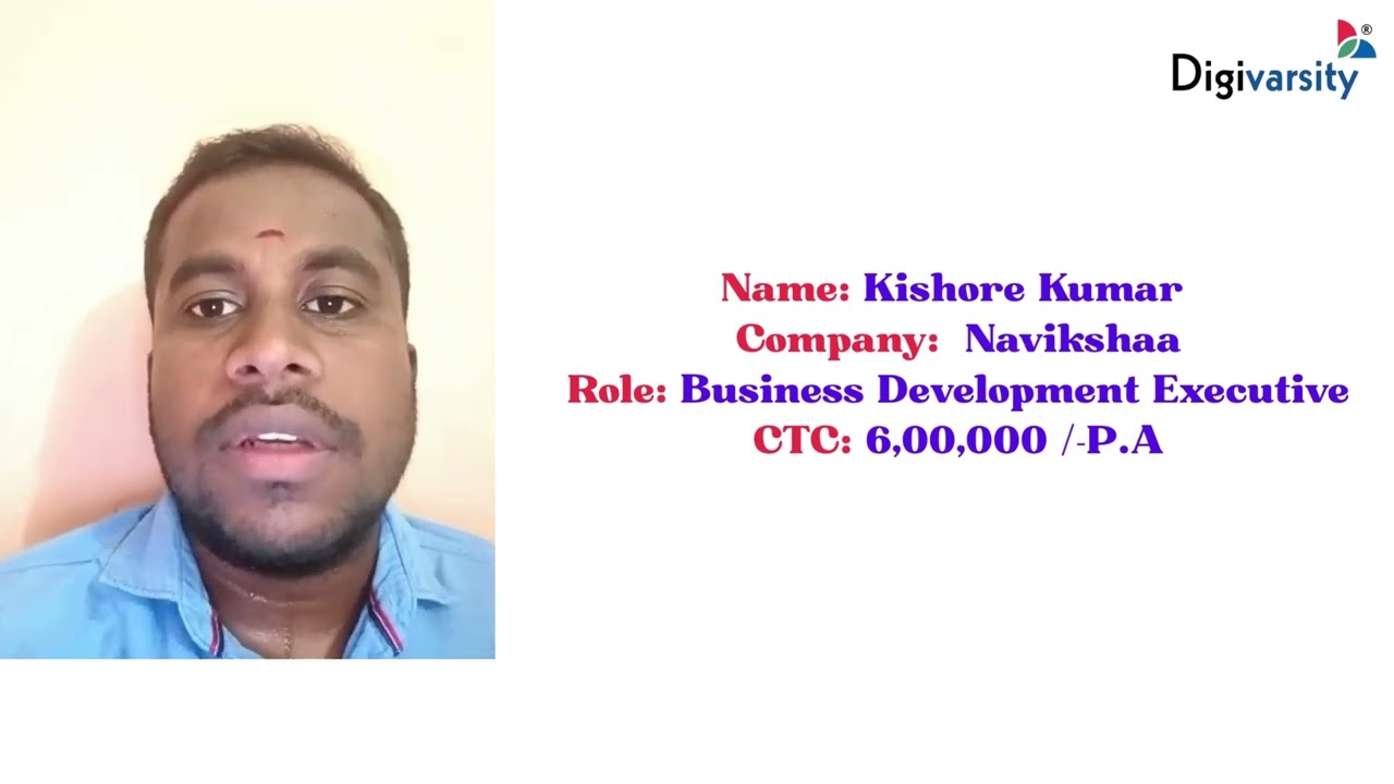 From Confused to Confident: Kishore&rsquo;s Journey with Digivarsity