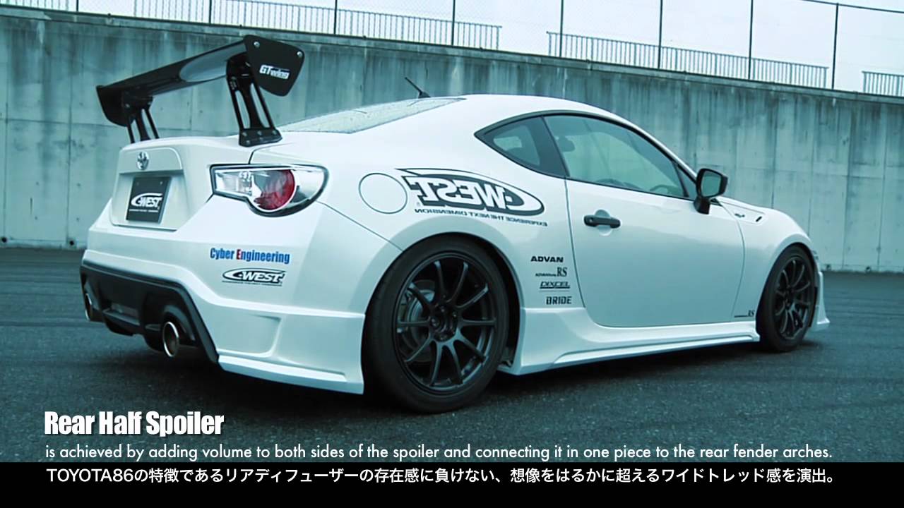 C-WEST TOYOTA 86用エアロパーツ（C-WEST TOYOTA 86 AERO PARTS）＃FR−S ＃GT86