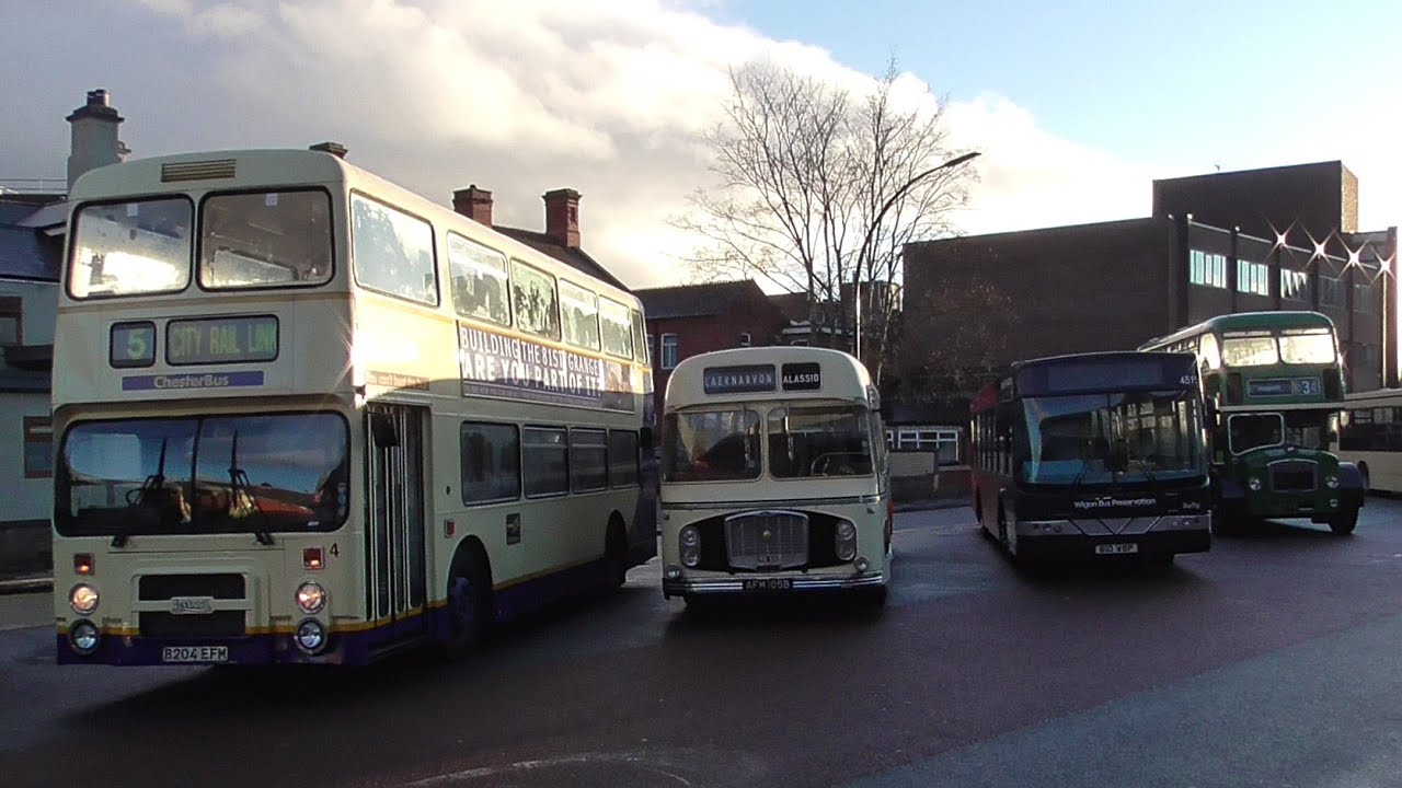 Chester and Wrexham Charity Heritage Bus Running Day 2025
