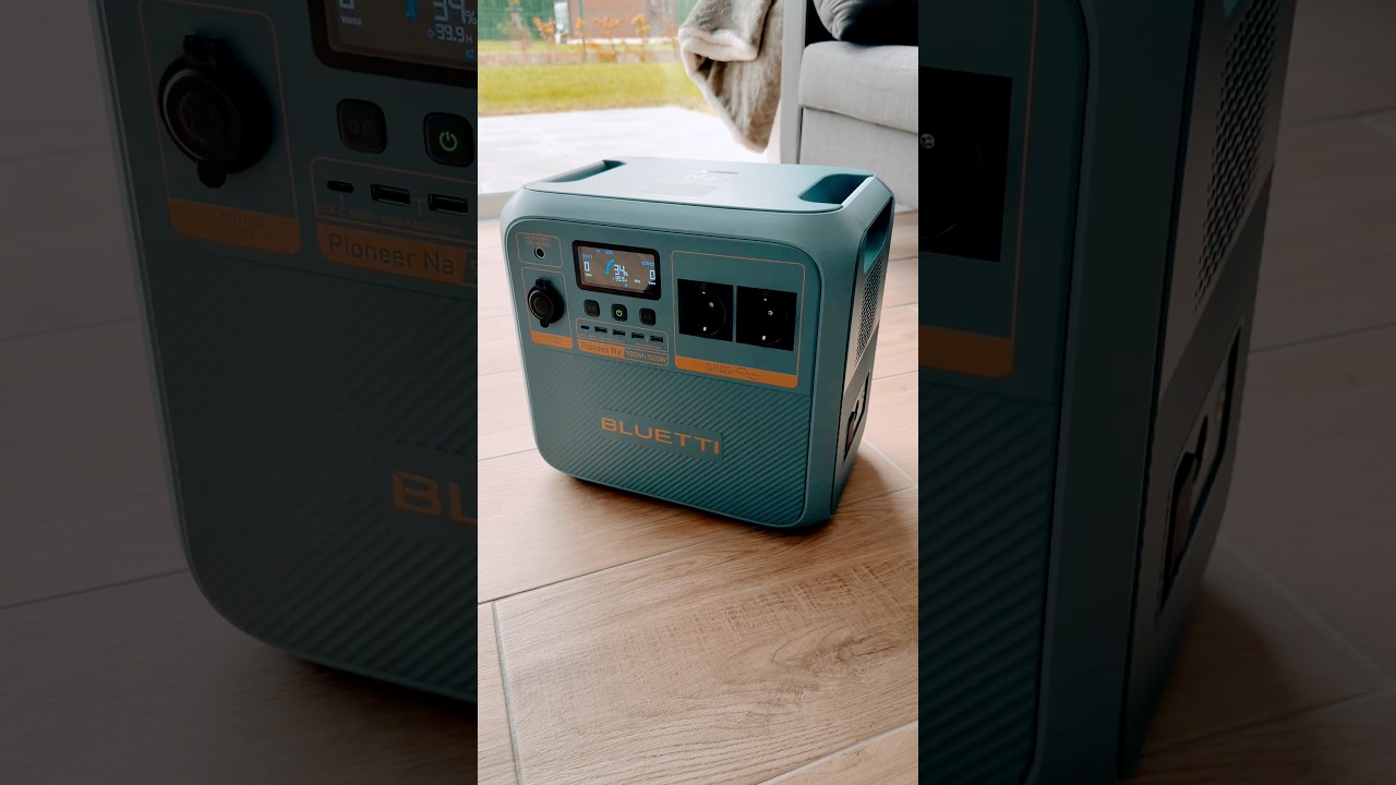 Bluetti Pioneer Na+ Batterie au Sodium !!! Premi&egrave;re mondial !