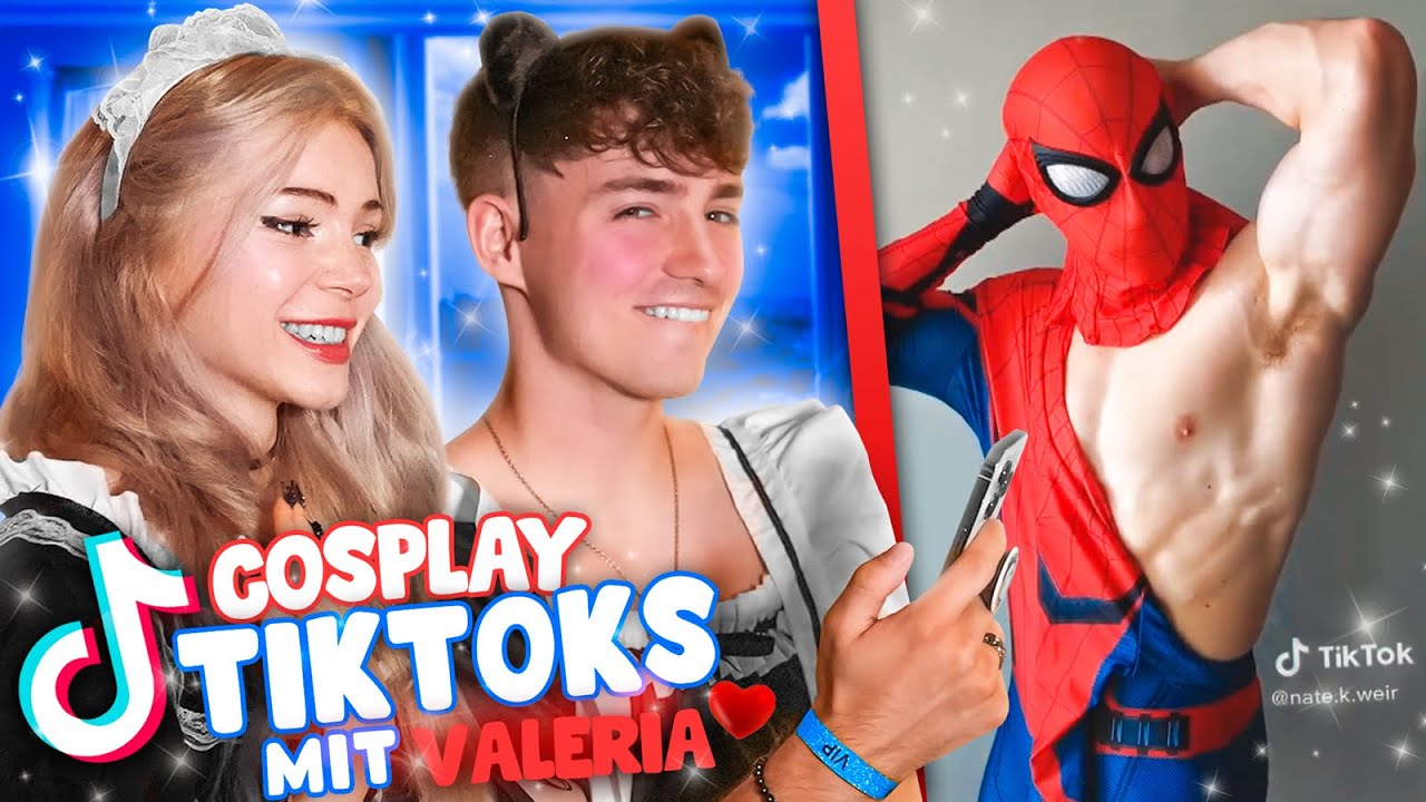 TIKTOK COSPLAYS die VALERIA HOT findet... 😳🫣