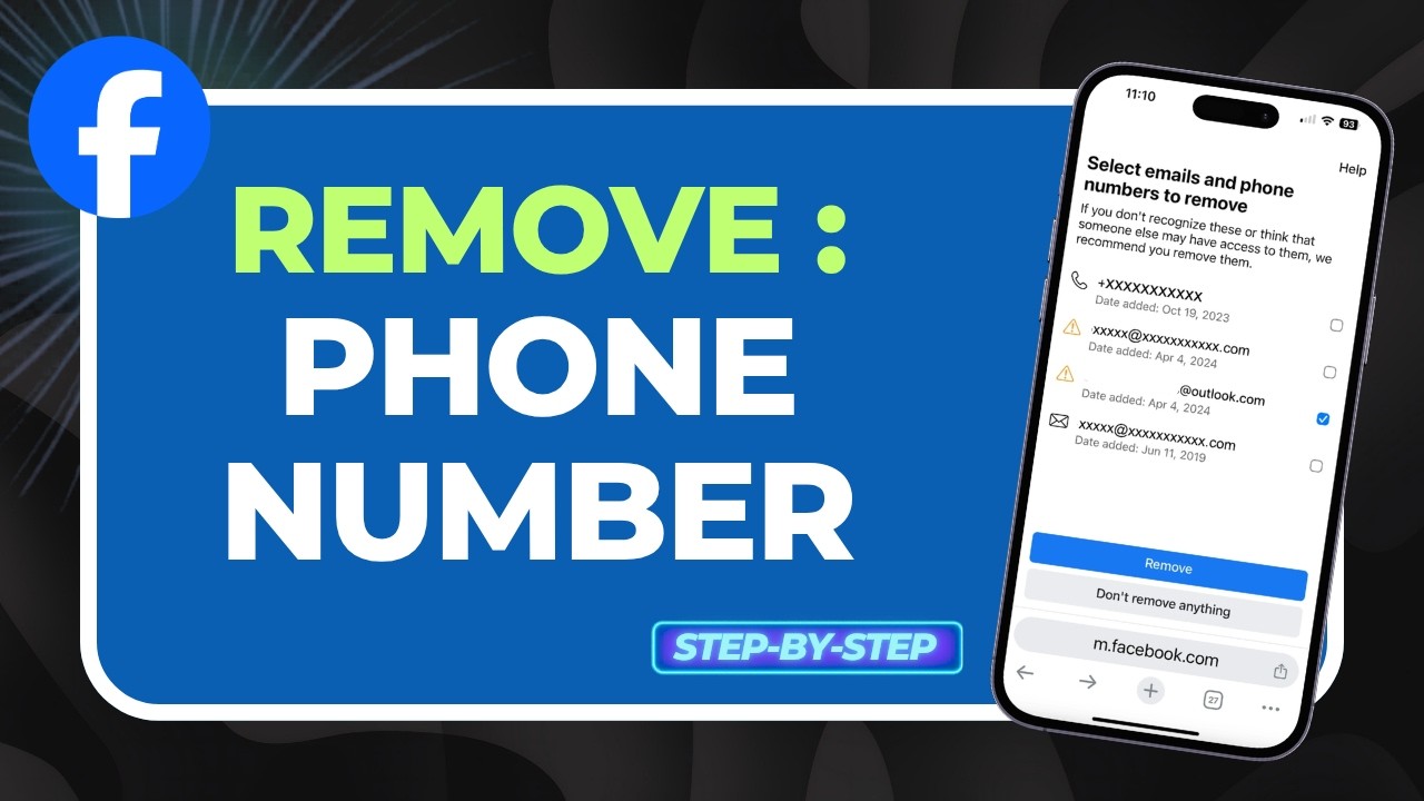 How to Remove Your Phone Number from Facebook 2026 (Meta Accounts Center Fix!)