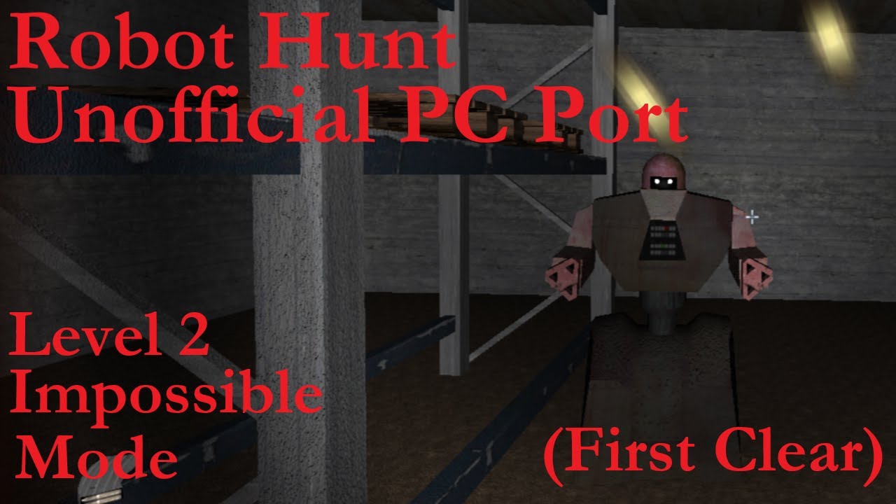 Robot Hunt Unofficial PC Port - Level 2 Impossible Mode