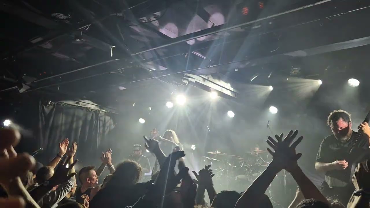 All Shall Perish - Never Again Live @ Kiff, Aarau, CH 12.12.25 #deathcore #metalmusic #metal 