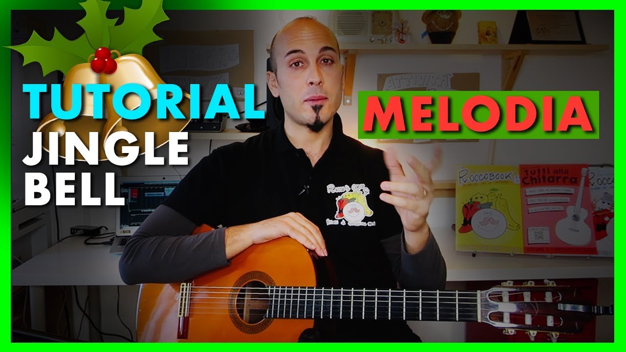La MELODIA di JINGLE BELLS | Tutorial Canzoni di Natale | Lezioni di Chitarra per Principianti