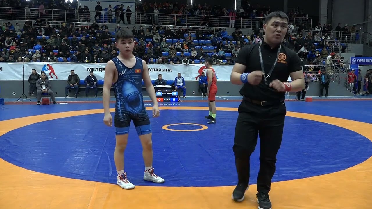 ГРЕКО-РИМСКАЯ БОРЬБА. Лига борцов Кыргызстана (U 14). БИШКЕК-1-НАРЫН